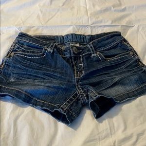Hydraulic Jean shorts 9/10.